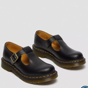 EUC Doc Martens Polly Smooth Leather Mary Janes